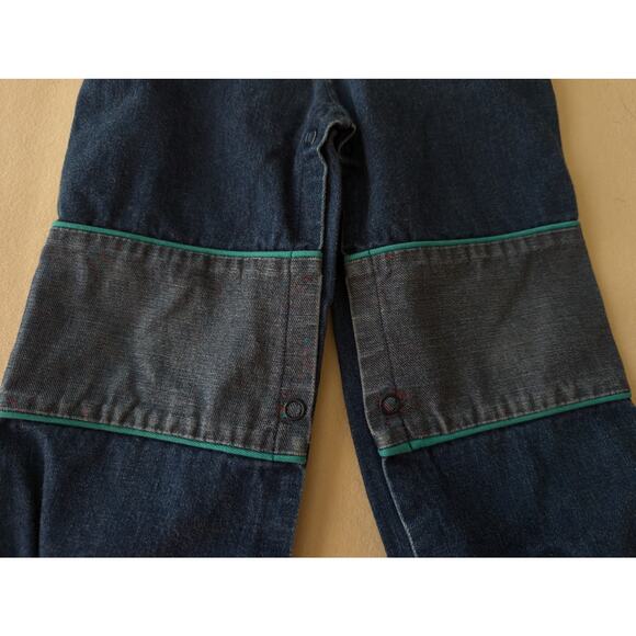 Vintage Disney Winnie The Pooh Baby Outfit Set Denim Overalls & T-Shirt 80s Y2K - Picture 3 of 10